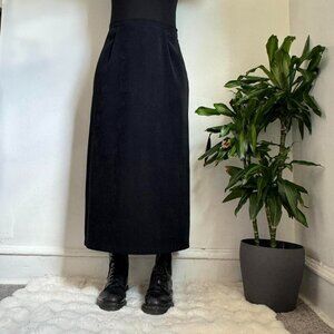 Vintage grunge black skirt
